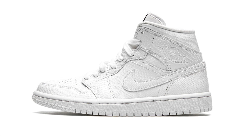 Air Jordan 1 Mid WMNS 'White Snakeskin'