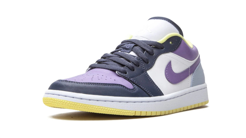 Air Jordan 1 Low SE WMNS 'Mismatched' Purple & Magenta
