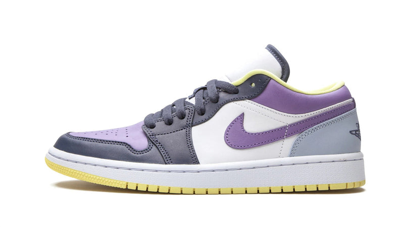 Air Jordan 1 Low SE WMNS 'Mismatched' Purple & Magenta