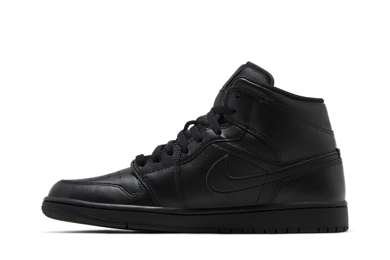 Air Jordan 1 Mid 'Triple Black' 2022