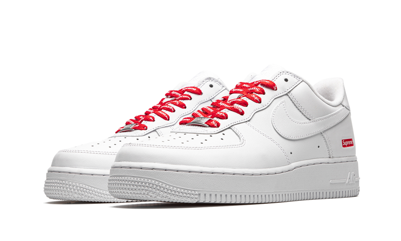 Nike Air Force 1 Low Supreme 'Mini Box Logo' White CU9225-100