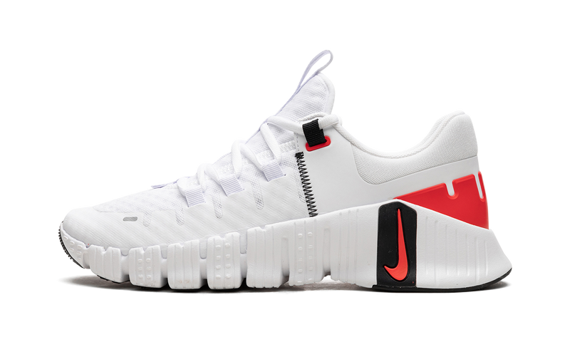 Nike Free Metcon 5 'White – Bright Crimson'
