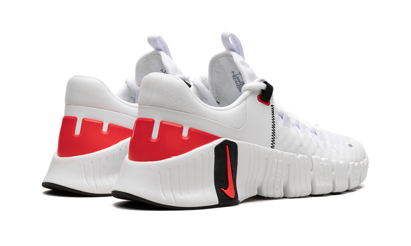 Nike Free Metcon 5 'White – Bright Crimson'