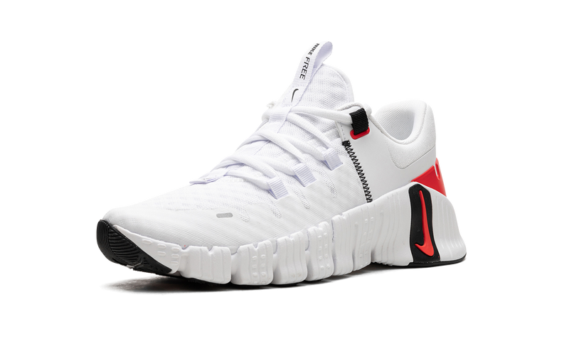 Nike Free Metcon 5 'White – Bright Crimson'
